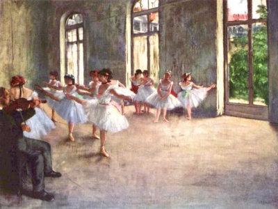 project kunst en 50 jaar ballet in Prins Dries - Edgar Degas